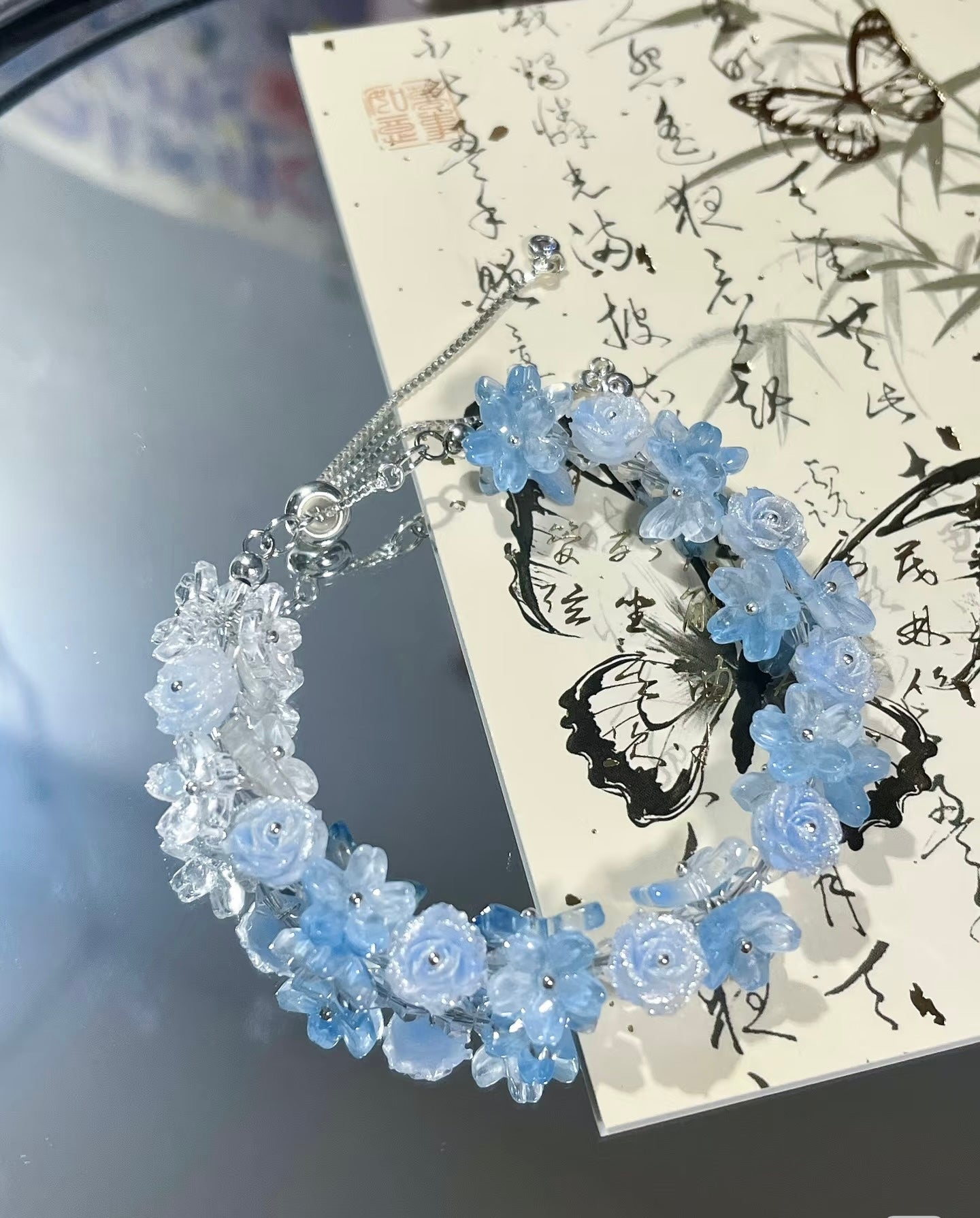 Glaze Flower Beads Lucky Bags for DIY-TikTok Live