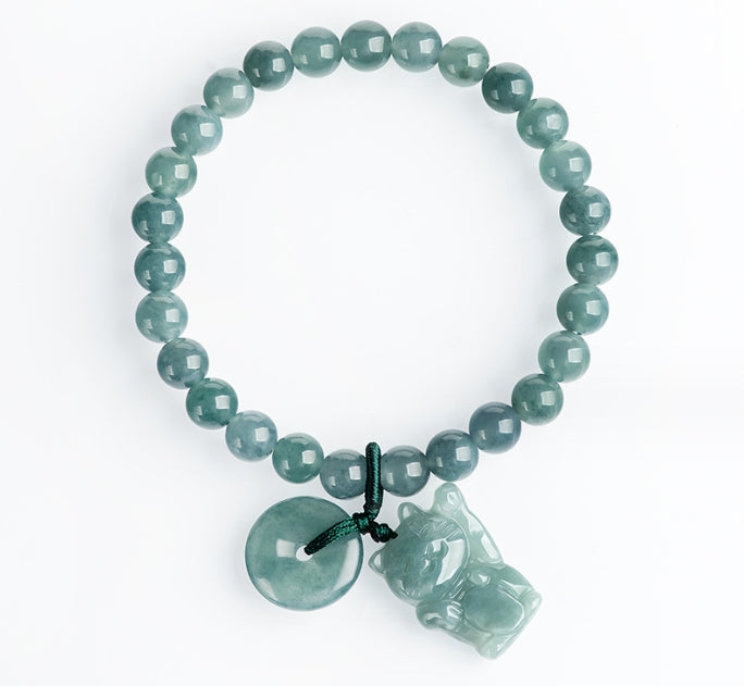 DB-Jadeite Natural Gorgeous And Elegant  Jewelry Bracelet