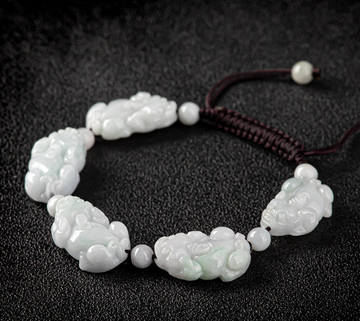 DB-Jadeite Natural Gorgeous And Elegant  Jewelry Bracelet