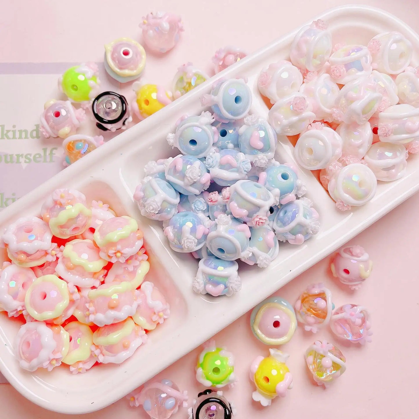 Luxury Acrylic Beads Lucky Bags for DIY-TikTok Live