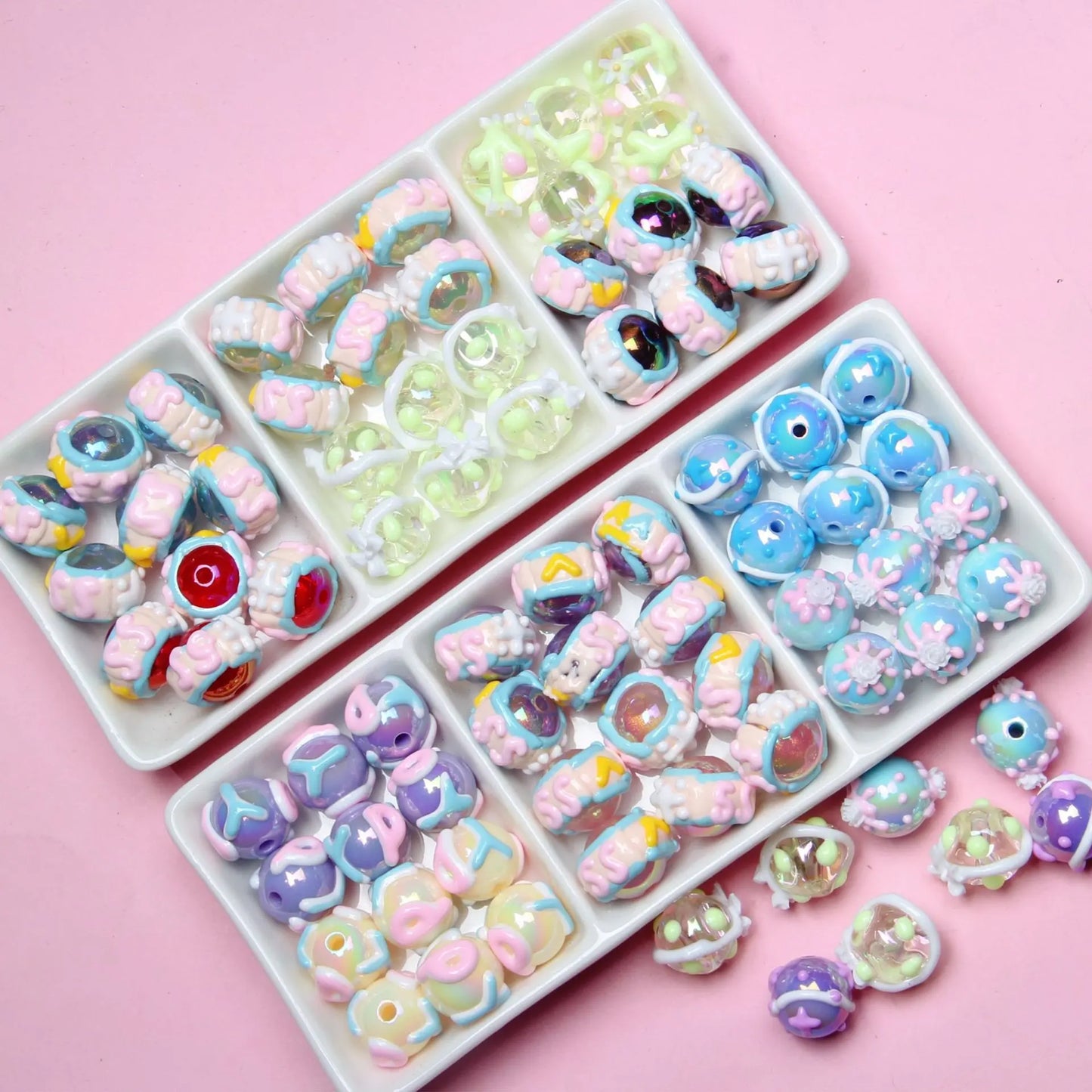 Luxury Acrylic Beads Lucky Bags for DIY-TikTok Live