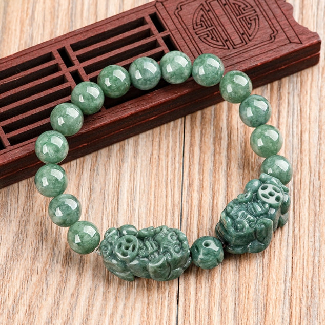DB-Jadeite Natural Gorgeous And Elegant  Jewelry Bracelet