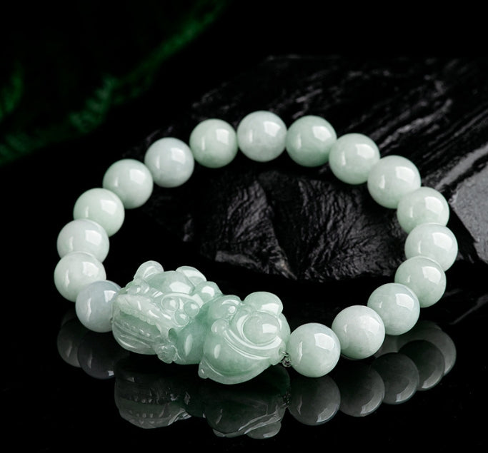 DB-Jadeite Natural Gorgeous And Elegant  Jewelry Bracelet